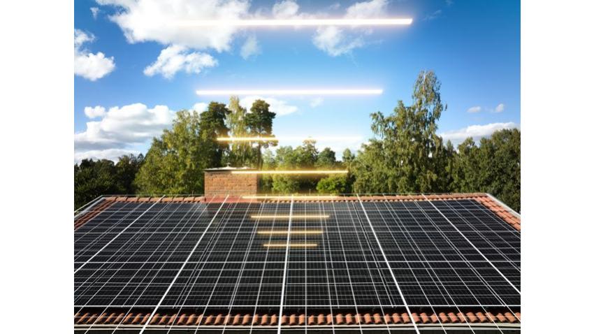 Material om solcellsanläggningar